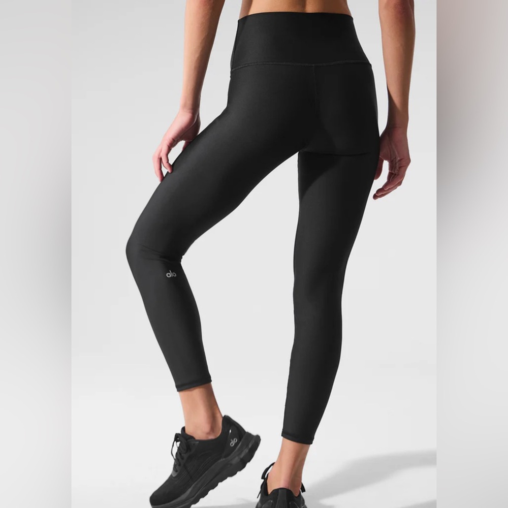 Alo Yoga 7/8 High-Waist Airlift Leggings - Black / M - Brand New w/o Tags